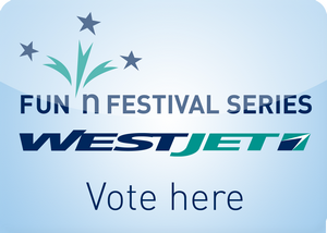Vote for TOsketchfest in Westjet's Fun 'n Festivals Contest