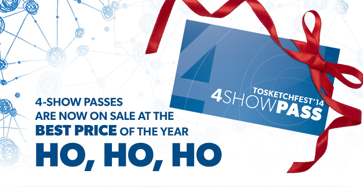 Ho Ho Ho: 4-Show Pass on sale now at the best price of the year!